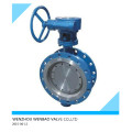 Triple Eccentricity Wcb Flanged Butterfly Valve Pn10 Dn400